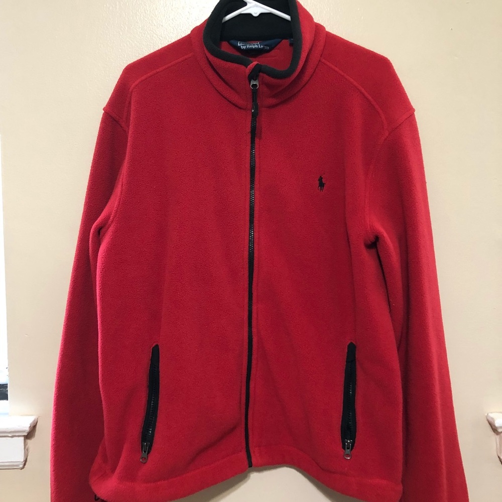 Polo Ralph Lauren zip up fleece jacket